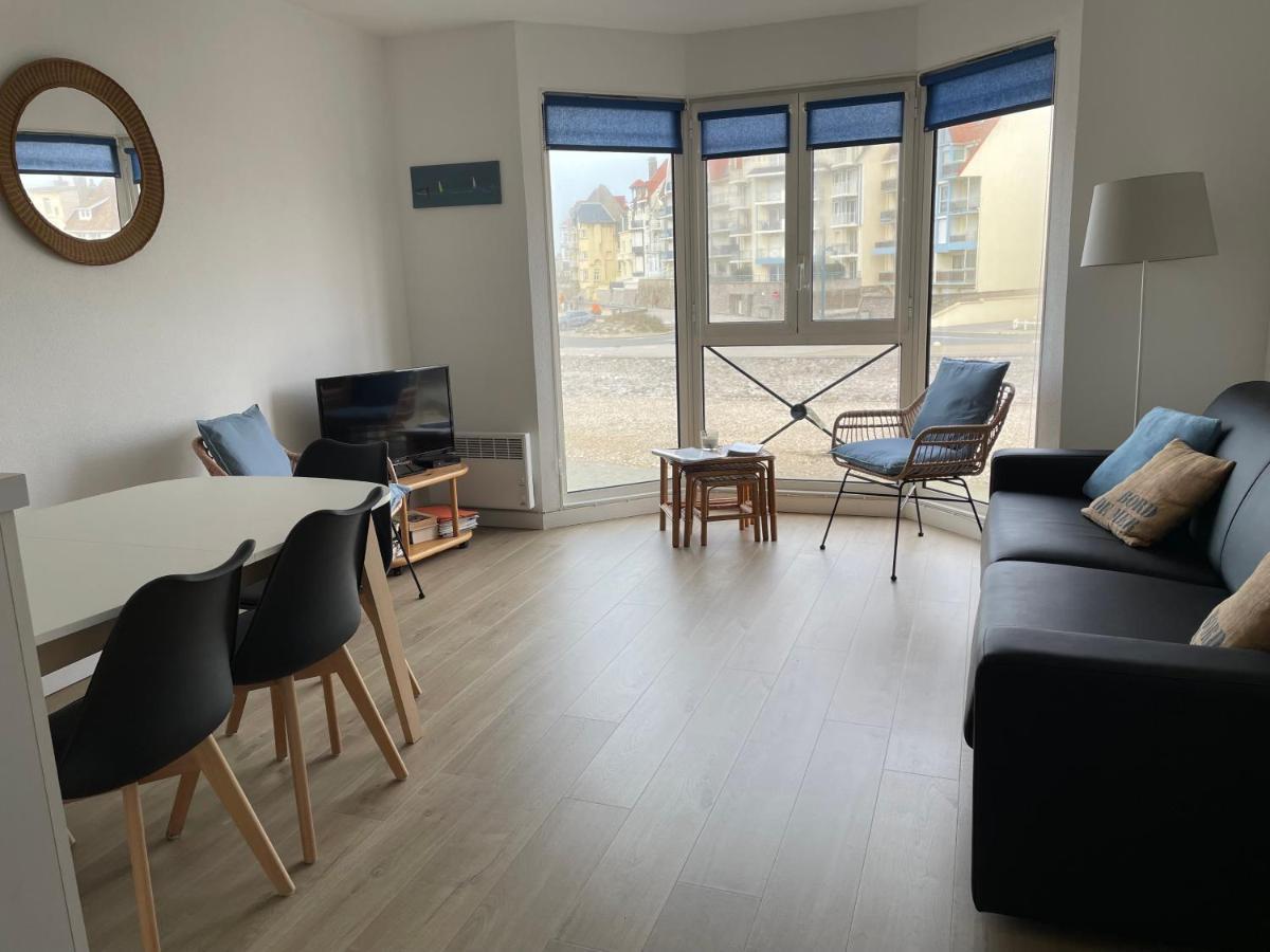 Appartement Wimereux "Les Pieds Dans L'Eau", Parking, Wifi Exteriör bild